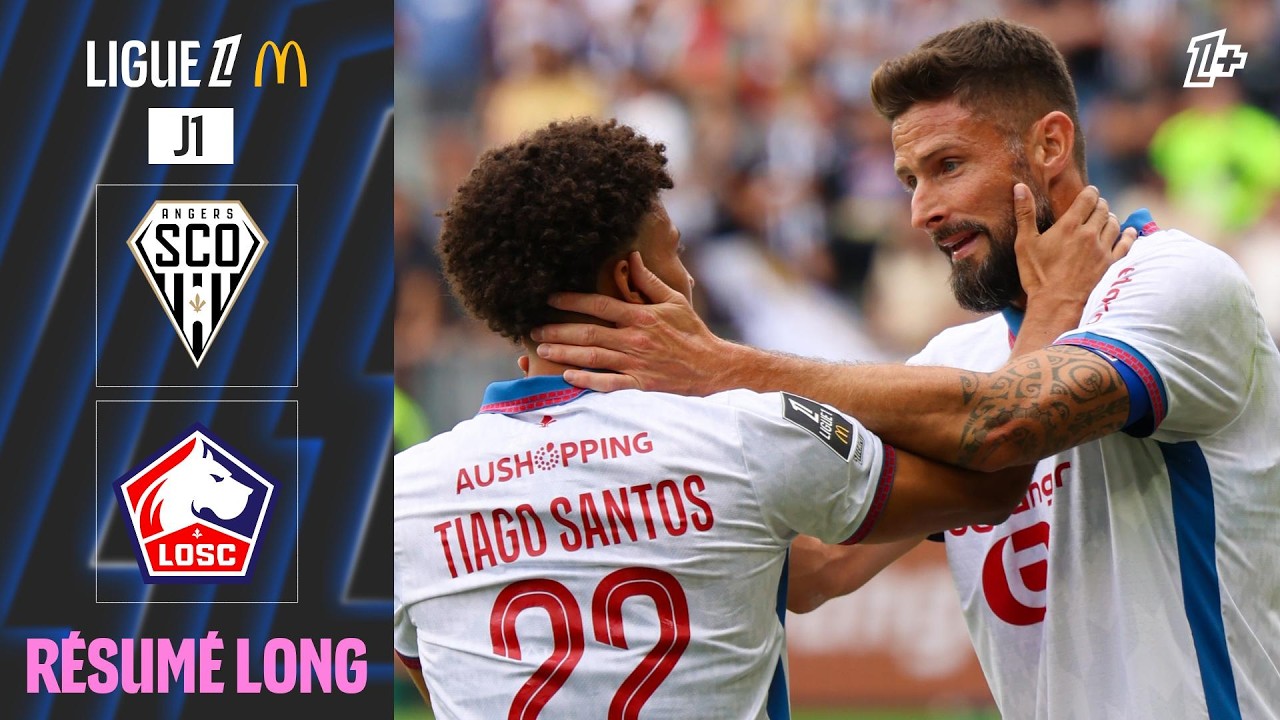 Giroud et Santos FRAPPENT à Angers, le LOSC prend 3 POINTS | 1ère journée - Ligue 1 McDonald's 26/27